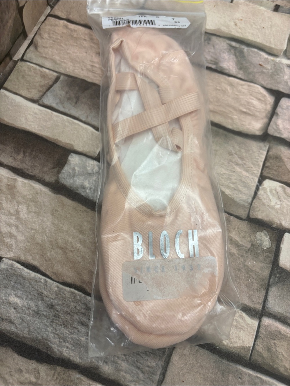 Bloch Performa stretch canvas ballet shoes  Sz 7